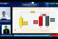  Perekonomian Lampung Triwulan III-2024 Tumbuh 4,81 Persen