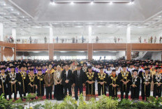 Universitas Mitra Indonesia Lepas 616 Wisudawan di Gedung Baru GSG UMITRA