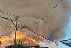   Kebakaran Hanguskan Tiga Rumah di Karyapenggawa 