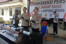   Operasi Pekat Polres Lampura Amankan 10 Tersangka