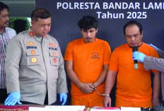 Dua Pegawai Provider di Bandar Lampung Ditangkap Usai Curi Baterai Tower