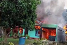 Rumah Semipermanen dan Kontrakan Ludes Terbakar