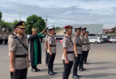 Mutasi Jabatan, Dua Kasat dan Empat Kapolsek di Polresta Bandar Lampung Resmi Diganti