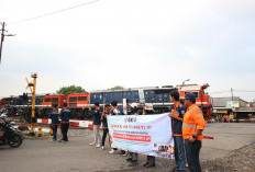 KAI Divre IV Tanjungkarang Tutup 19 Titik Perlintasan Liar Selama 2025