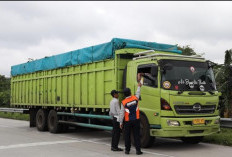 WIM Hadang Truk ODOL di Tol Bakter