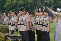 Jabatan 10 Kapolsek di Lampung Tengah Diserahterimakan, Begini Pesan Kapolres