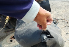 Anggaran Harwat Tak Jelas, Mobil Sampah DLH Lamsel Nekat Pakai Ban Bekas