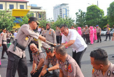 94 Personel Polresta Bandar Lampung Naik Pangkat Setingkat Lebih Tinggi