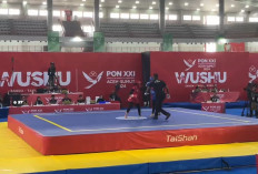 Wushu Lampunt Terhenti di Semifinal PON, Raih Medali Perunggu  