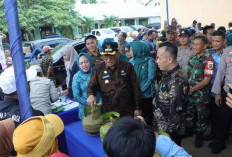 TPID Lampung Utara Luncurkan Gerakan Pangan Murah di Desa Taman Jaya