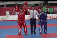 Atlet Kick Boxing Lampung Alven Steven Taklukkan Fighter Sumut