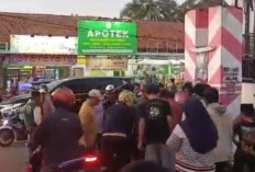 Kebo Apes Maling Motor, Jadi Bulan-bulanan Massa
