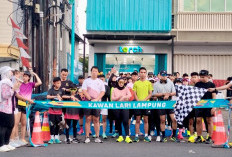 Torch Lampung Run Santuy dan Tebar Diskon 25 Persen
