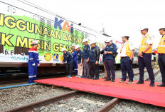 Biosolar B40 Diuji Coba di Kereta Api