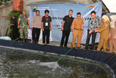  Bupati Egi Resmikan Kampung Vaname Rakyat di Desa Bandar Agung