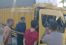 Aksi Kejar-Kejaran Polisi Dengan Truk Diduga Mengangkut Motor Bodong, 1 Polisi Luka Ringan