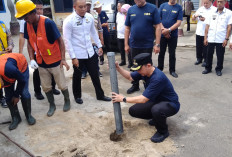 PJs Wali Kota Bandar Lampung Yakinkan  Biopori Dapat Mengurangi Dampak Banjir