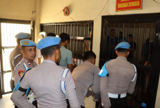 Polres Pringsewu Geledah Ruang Tahanan