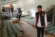 Polres Mesuji Segel Gudang Minyakita