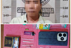 Satresnarkoba Polres Tubaba Amankan Kurir Narkoba