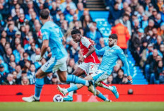 Arsenal vs Manchester City Berakhir Imbang, William Saliba Tampil Solid 