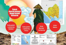 Kekeringan Intai Empat Daerah di Lampung