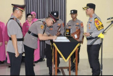 Enam Pejabat Polres Pringsewu Berganti 
