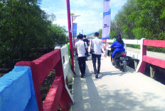 Peresmian Jembatan Pulau Pasaran Tunggu Perbaikan Jembatan Lama