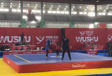 Melaju ke Semifinal PON, Atlet Wushu Lampung Kalahkan Atlet Tuan Rumah Aceh 