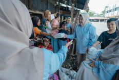 Covid Meningkat, TKD Prabowo-Gibran Lampung Gencarkan Program Mimum Susu dan Makan Siang Gratis 