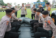 Polres Tulang Bawang Siagakan Peralatan SAR Waspadai Cuaca Ekstrem