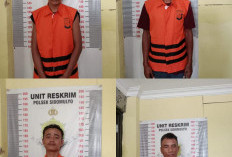 Belum 24 Jam, Komplotan Curanmor Berikut Penadahnya di Lamsel Digulung Polisi