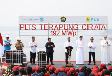 Presiden Jokowi Resmikan PLTS Terapung Cirata 192 MWp 