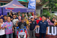 Gebyar Hadiah Sobek Label Yamalube, Surati Bawa Pulang Yamaha Lexi 125