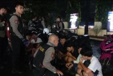 Tim Patroli Polda Lampung Amankan Sepuluh Remaja Terjaring Balap Liar di Jalan Bypass Soekarno-Hatta