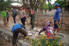 Dana Desa 2024, Pekon Wonodadi Utara Pringsewu Bangun Talud dan Jembatan 