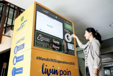 Cegah Pencemaran Lingkungan, Bank Mandiri Sediakan RVM