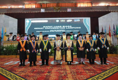 Unila Kukuhkan 6 Guru Besar