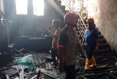 Diduga Korsleting Listrik, Kerugian Kebakaran di Raja Basa Pemuka Ditaksir Rp 150 Juta