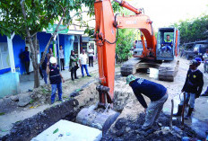 Pemkot Bandarlampung Bangun Saluran Air Baru untuk Atasi Banjir di Panjang Utara