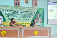 Dinas KPTPH Provinsi Lampung Sosialisasikan Layanan Sertifikasi Benih Secara Online