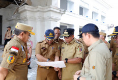 Pemprov Lampung Upacara 17 Agustus di Bundaran Kotabaru