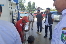 Polres Pringsewu Sidak SPBU 