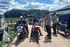 Cegah Aksi Kejahatan, Polisi Tulangbawang Pelototi Dermaga Penyeberangan 