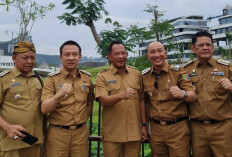 Pj Bupati Tanggamus Hadiri Rakor Bersama Presiden Jokowi di Ibu Kota Nusantara