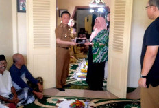 Minta Dukungan dan Doa, Pj. Bupati Pringsewu Kunjungi Keluarga K.H. Gholib