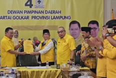Hanan A Rozak Pimpin Golkar Lampung, Bidik 16 Kursi DPRD pada Pemilu 2029
