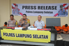  Polres Lamsel Ungkap 5 Kasus Perjudian dan 1 TPPO