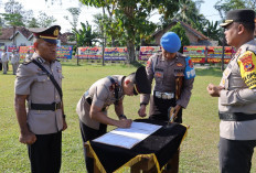 Kasatsamapta Polres Tulangbawang Berganti, Begini Pesan Kapolres