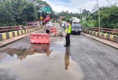 BPJN Lampung Pastikan Jembatan Way Sabuk Diperbaiki Tahun Ini